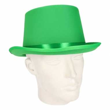 Groene hoge hoed volwassenen