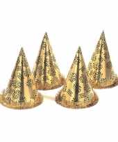 Gouden feesthoedje happy new year
