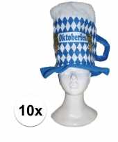 Oktoberfest bierpul oktoberfest verkleed hoeden 10164297