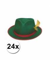 Oktoberfest tiroler hoedjes groen 10063315