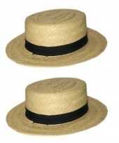 X stuks lou bandy gondoliers verkleed hoedjes 10268729